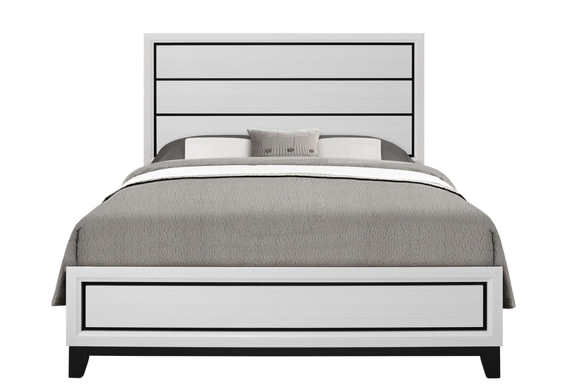 KATE WHITE QUEEN BED GROUP